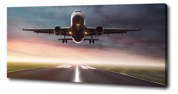Imprimare tablou canvas avionul decolează