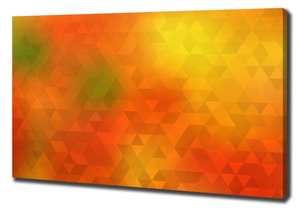 Tablou canvas triunghiuri abstractizare