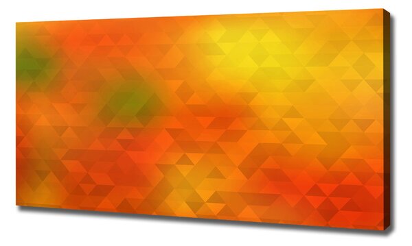 Tablou canvas triunghiuri abstractizare
