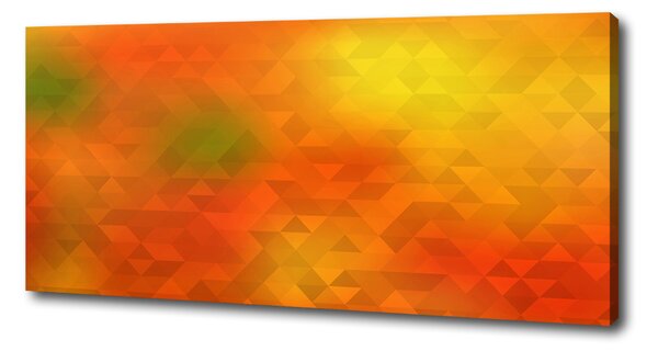 Tablou canvas triunghiuri abstractizare