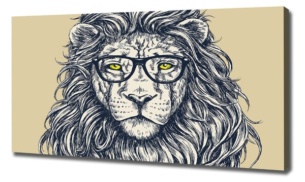 Print pe canvas leu Hipster