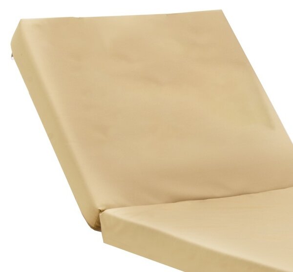 Perna penrtu sezlong, Model Sadie, culoare bej, textil, 65x185x7 cm