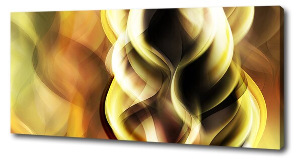 Tablou canvas lumina aurie