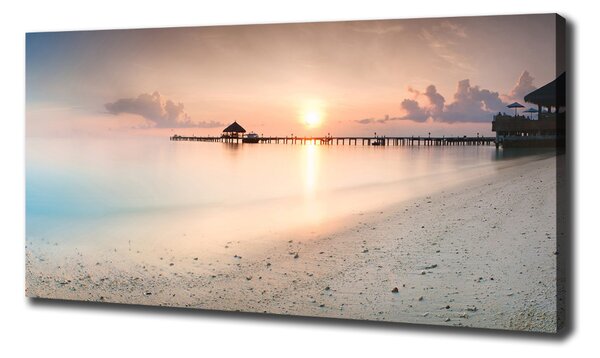 Print pe pânză plaja Maldive