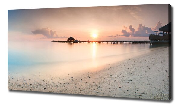 Print pe pânză plaja Maldive