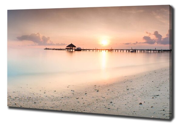 Print pe pânză plaja Maldive