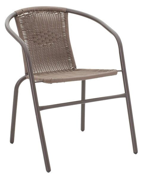 Set 3 buc masă și scaune de grădină Obbi-Watson Maro 60x60x70 cm