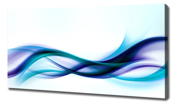 Tablou pe pânză canvas valuri abstracte