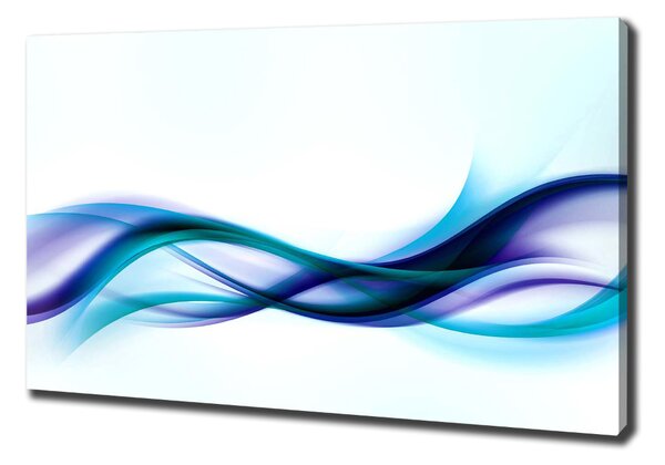 Tablou pe pânză canvas valuri abstracte
