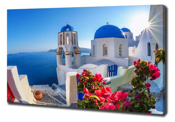 Print pe canvas Santorini, Grecia