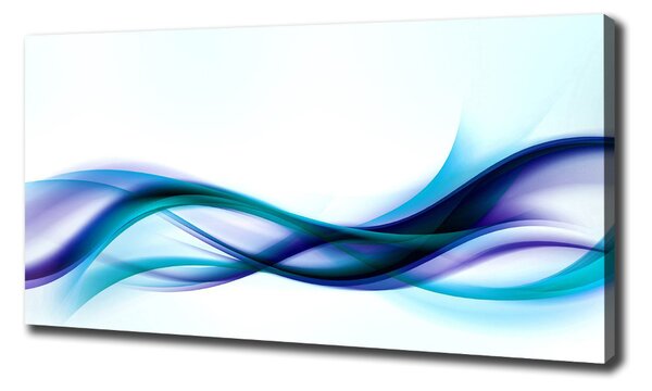Tablou pe pânză canvas valuri abstracte