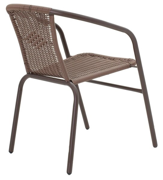 Set 3 buc masă și scaune de grădină Obbi-Watson Maro 60x60x70 cm