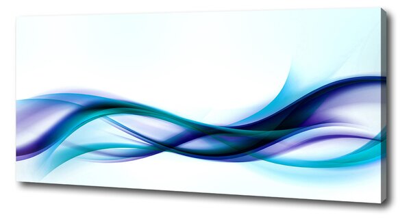 Tablou pe pânză canvas valuri abstracte