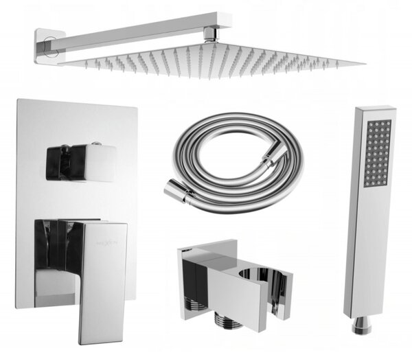 Mexen Uno, set de duș ascuns DR02, crom, 71435DR02-00
