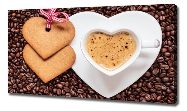 Pictură pe pânză Cafea si turta dulce