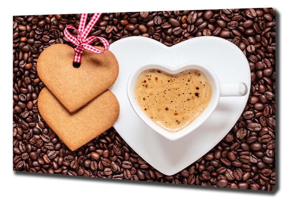 Pictură pe pânză Cafea si turta dulce