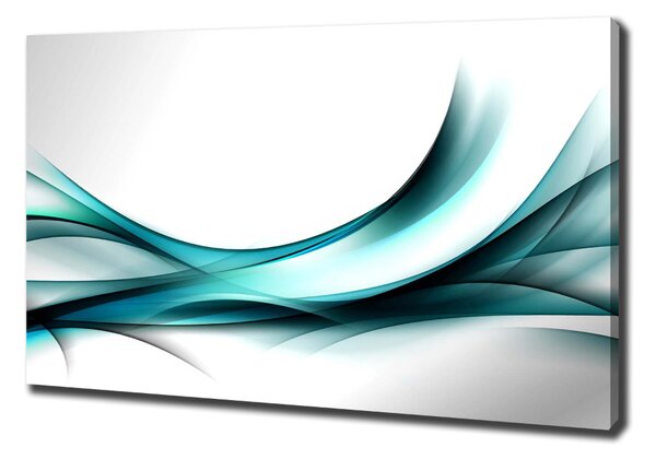 Print pe canvas valuri abstracte