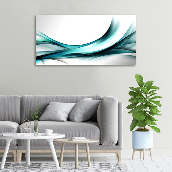 Print pe canvas valuri abstracte