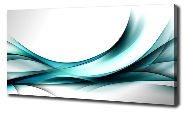Print pe canvas valuri abstracte
