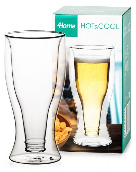 Pahare termo bere 4home Hot&Cool, 500 ml, 1 buc