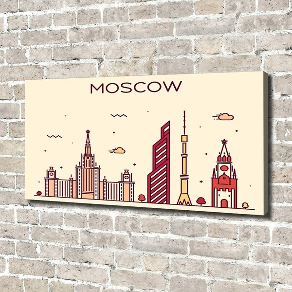 Tablou canvas clădiri din Moscova