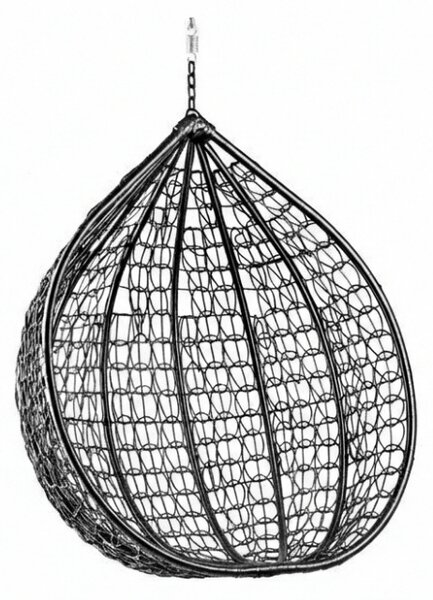 OFERTA Scaun suspendat negru KOKON fara suport II. calitate