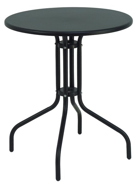 Masa de Gradina Model Vergo, Gri inchis, D60x70 cm