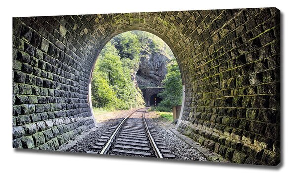 Print pe pânză tunel feroviar