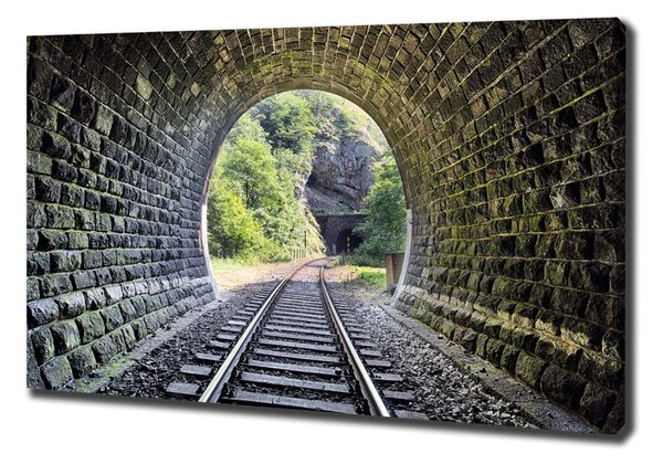 Print pe pânză tunel feroviar