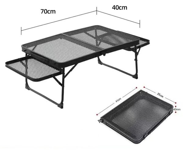 Campmax™ Masă Pliabilă Din Plasă Pentru Exterior