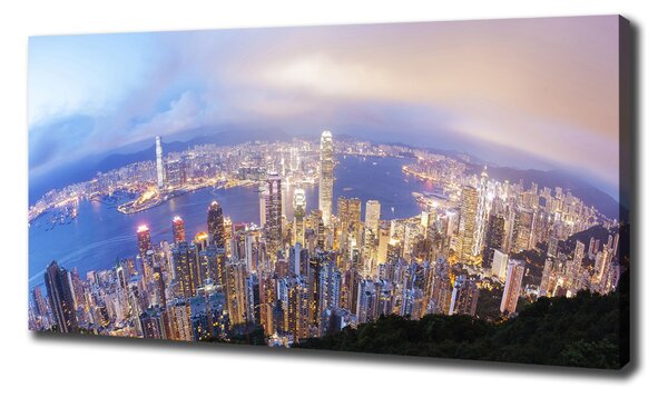 Tablou canvas Hong Kong panorama