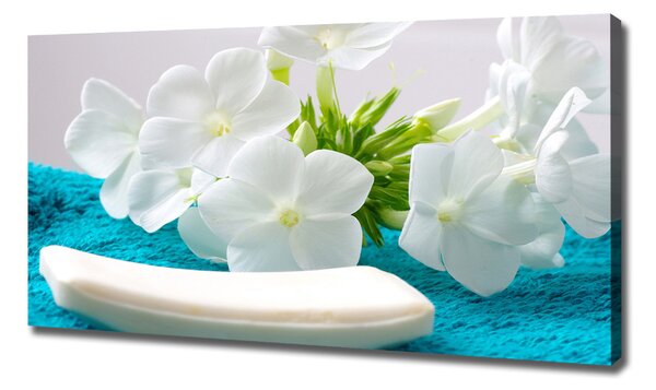 Tablou pe pânză Flori albe Spa