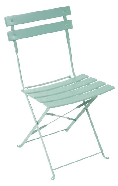 Set de 2 Scaun de Exterior/Bistro, verde deschis, 42x46x82 cm