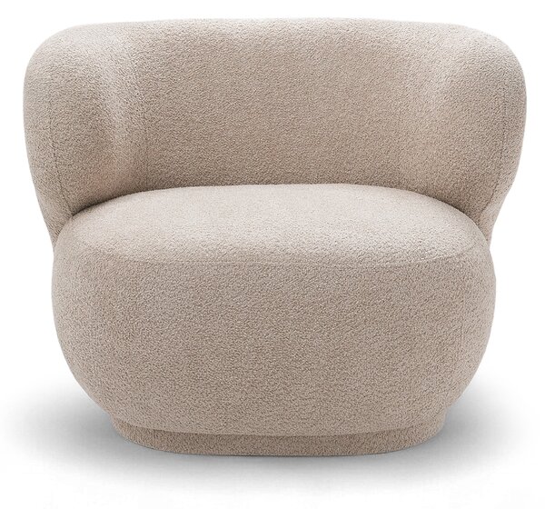 Fotoliu de relaxare Skindi - bouclé bej Catch Me 02