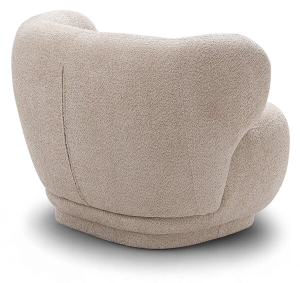 Fotoliu de relaxare Skindi - bouclé bej Catch Me 02