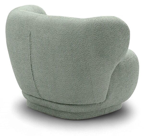 Fotoliu de relaxare Skindi - bouclé verde Catch Me 13