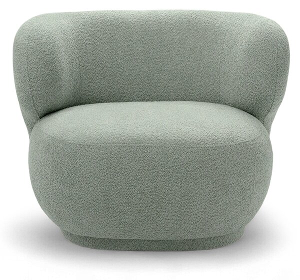 Fotoliu de relaxare Skindi - bouclé verde Catch Me 13