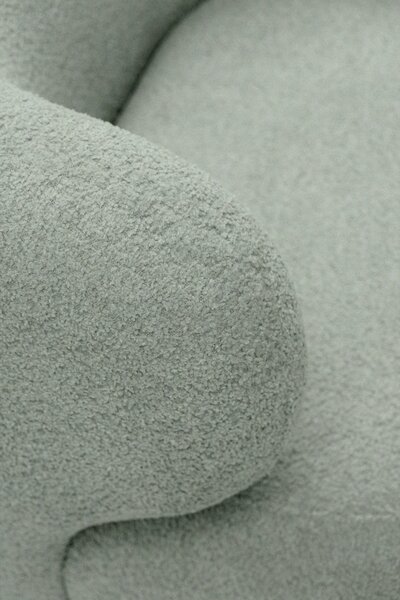 Fotoliu de relaxare Skindi - bouclé verde Catch Me 13