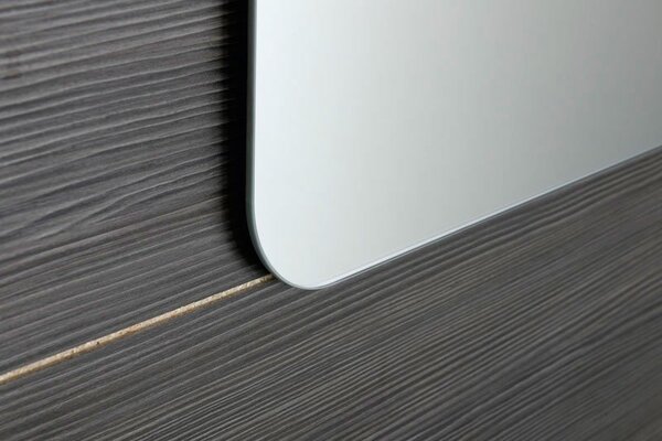 Sapho Sapho, ISHAPE Oglinda 1200x600mm, colturi rotunjite, fara montaj, AG612