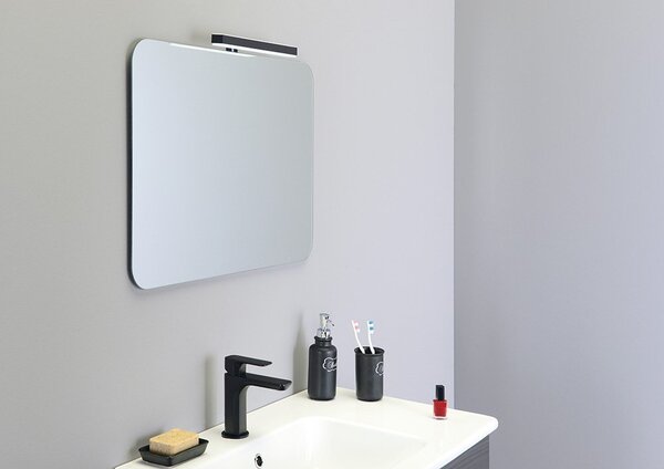 Sapho Sapho, ISHAPE Oglinda 1200x600mm, colturi rotunjite, fara montaj, AG612