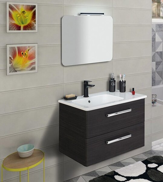 Sapho Sapho, ISHAPE Oglinda 1200x600mm, colturi rotunjite, fara montaj, AG612