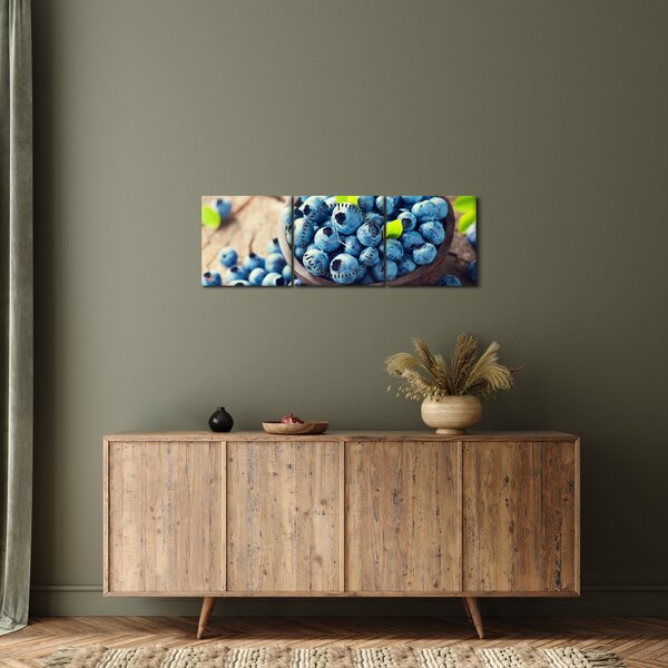 Tablou - Afine (cu ceas) (90x30 cm)
