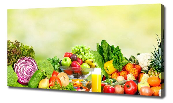 Imprimare tablou canvas Legume si fructe