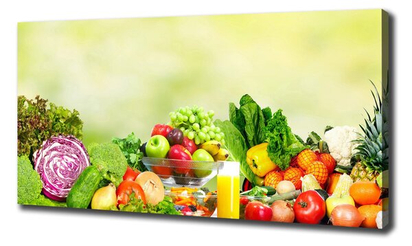 Imprimare tablou canvas Legume si fructe
