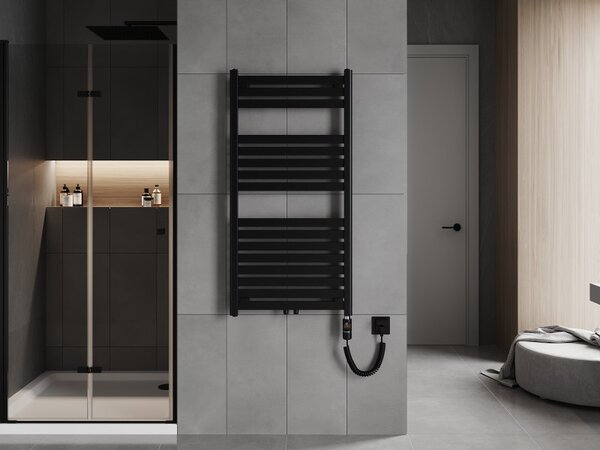 Mexen Uran, element electric de încălzire 1200x600 mm + tijă de încălzire 600 W, negru, W105-1200-600-2600-70