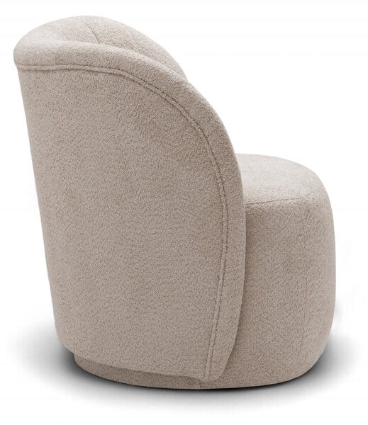Fotoliu relaxare Soya - boucle bej Catch Me 02