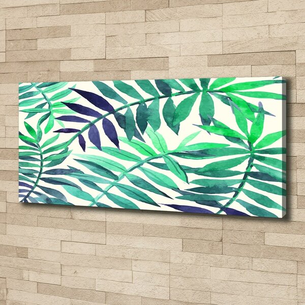 Imprimare tablou canvas frunze tropicale