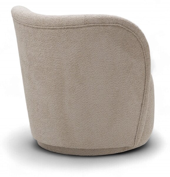 Fotoliu relaxare Soya - boucle bej Catch Me 02