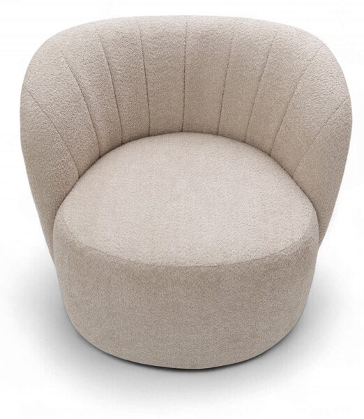 Fotoliu relaxare Soya - boucle bej Catch Me 02