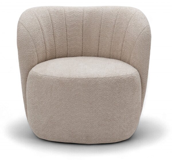 Fotoliu relaxare Soya - boucle bej Catch Me 02